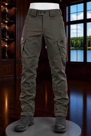 Men Cargo Cotton Pent with Cargo Pockets