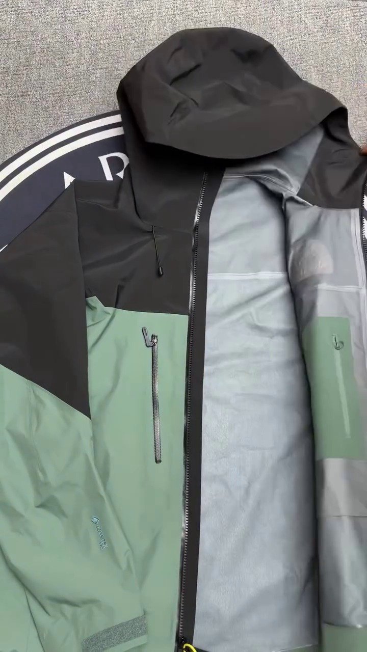 Waterproof Hooded Rain Jacket - Image 2