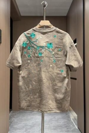 Embroidered Logo Pure Cotton Lounge T-shirts