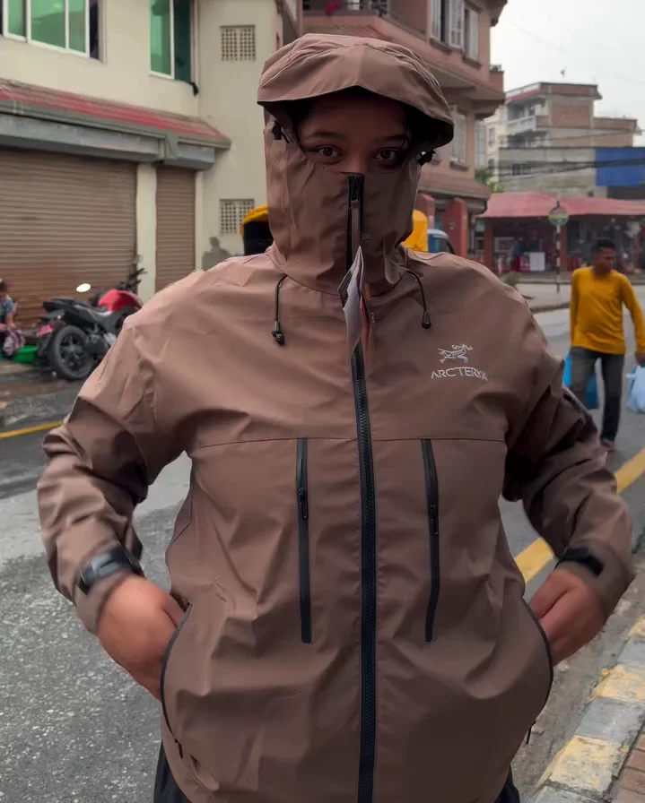 Waterproof Hooded Rain Jacket