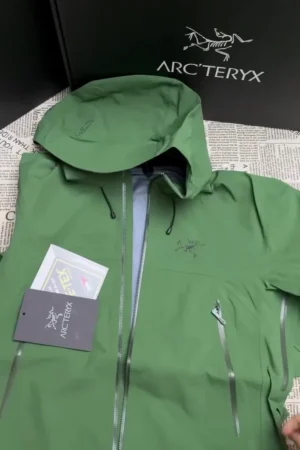 Forest Green Waterproof Hooded Performance Shell Jacket