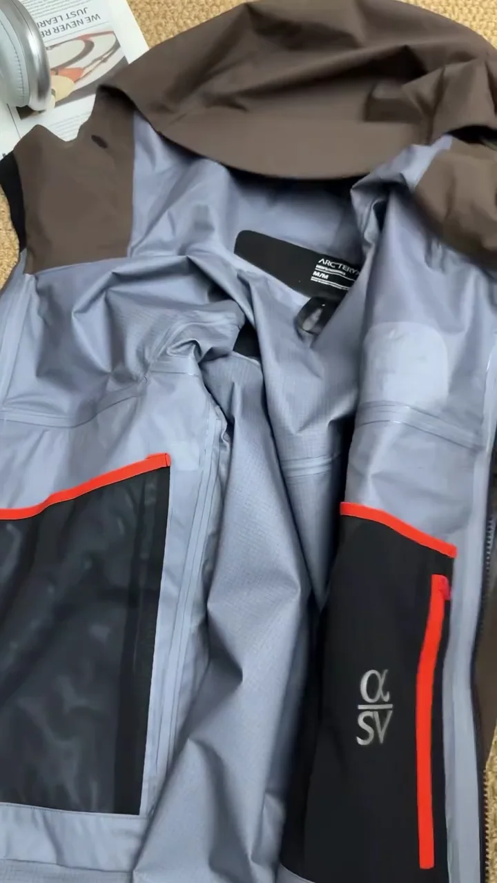 Chocolate Brown Waterproof Hooded Adventure Shell Jacket - Image 2